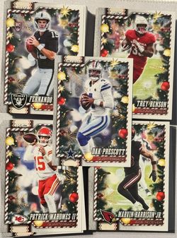 Topps 2026 Holiday football complete set 1-200