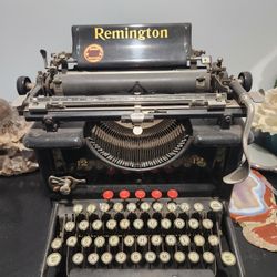 Antique Vintage 1920's Remington Standard No. 12 Manual Typewriter 