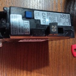 Breakers Siemens 20 Amp Arc Fault