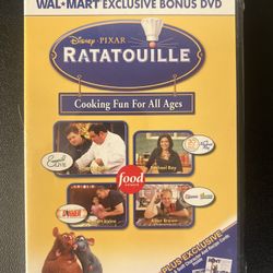Disney Pixar Ratatouille Cooking Fun For All Ages Walmart Exclusive Bonus DVD