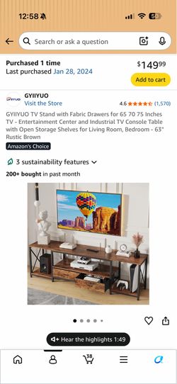 TV stand