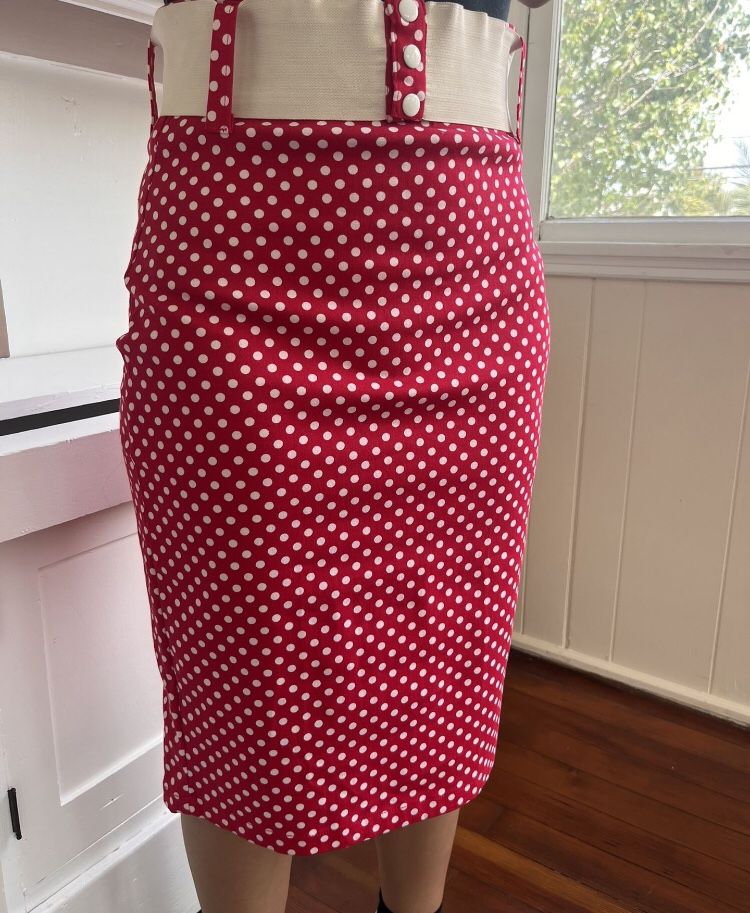 Rockabilly Style, Polkadot Pencil Skirt