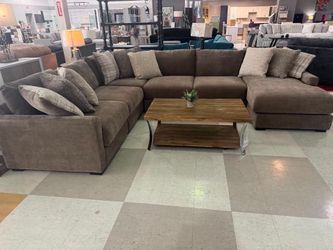 Brand New Living Room Couch Sectional with Chaise