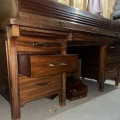 1800's Roll Top Desk A.H Andrew 