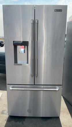 Jenn Air 3-Door Silver Refrigerator
