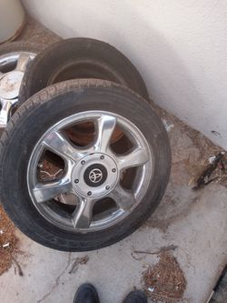 4 Toyota Rims and Tires 205/55/R16