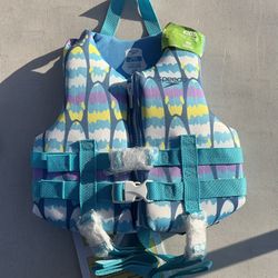 Kids Speedo Life Jacket 30-50 LBS