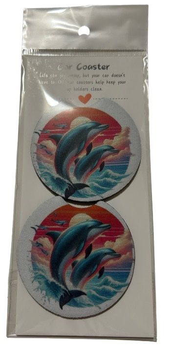 Sublimation Car Coasters 1