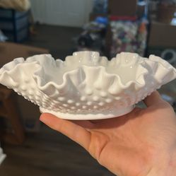 Fenton Milk Glass