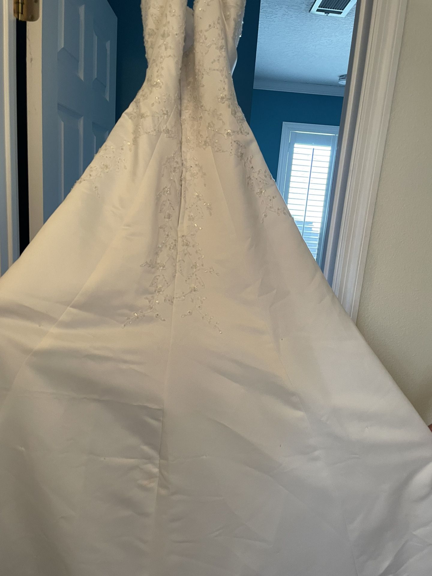 Michealangelo White Wedding Dress Size 12