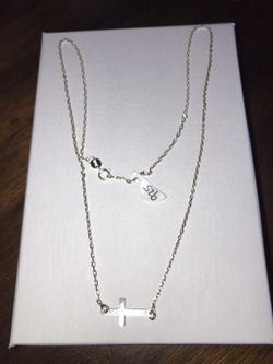 925 sterling silver crucifix necklace