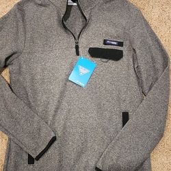 New Women Columbia Pfg Fishing Fleece Top Small