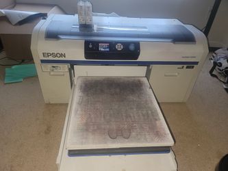 Epson F2000 Surecolor DTG PRINTER. 