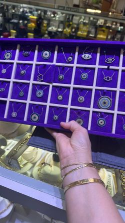 925 Evil Eyes necklace