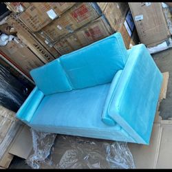 Modern Leisure Velvet Fabric Sofa