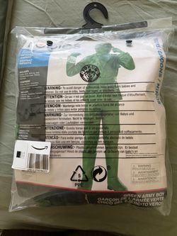 Soldier toys story costume