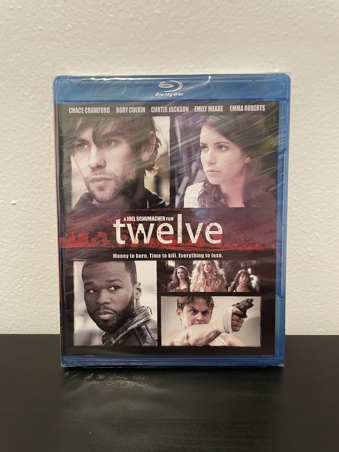 Twelve Blu Ray Movie NEW SEALED Curtis 50 Cent Jackson Chace Crawford 2010