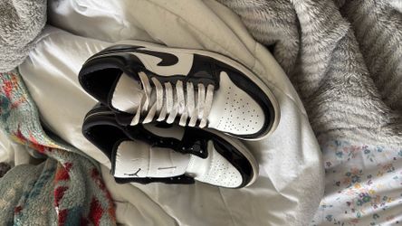 Women’s Black And White Jordan Lows