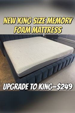 New King Size Memory Foam Mattress