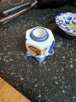 Vintage Italian Ink Well