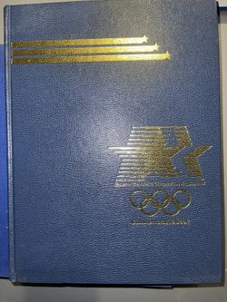 1984 Olympian Commemorative Book Excellent Condition 