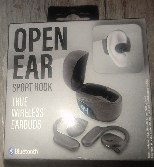 OPEN

SPORT HOOK

EARBUDS WIRELESS