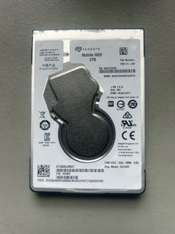 Seagate 2TB Laptop Hard Drive