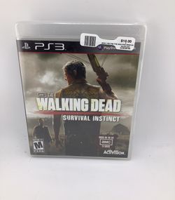 PS3 The Walking Dead Survival Instinct