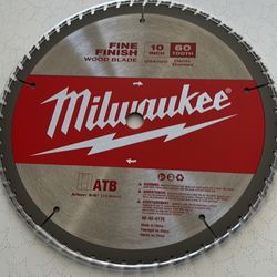 10in Milwaukee Miter Saw Blade