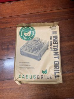 Cases grill - one time use grill