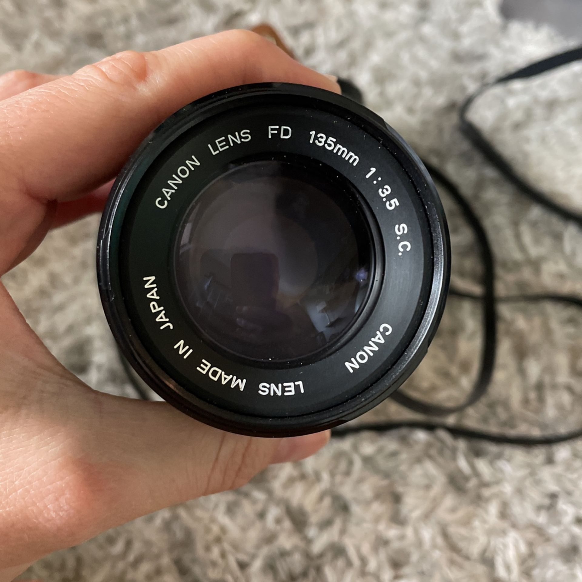 Canon Lens FD 135mm 1:35 S.C.