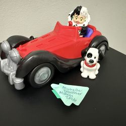 Fisher price Little People 101 Dalmatians Cruella Car 