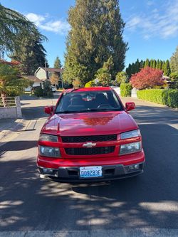 Chevrolet Colorado Red Pickup Truck