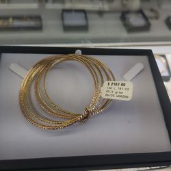 14k Gold 7 Days Breaclte 25 .5 Grams Layway Available 10% Down If You Interested Please Make Sure You Ask For Maribel Thank You 