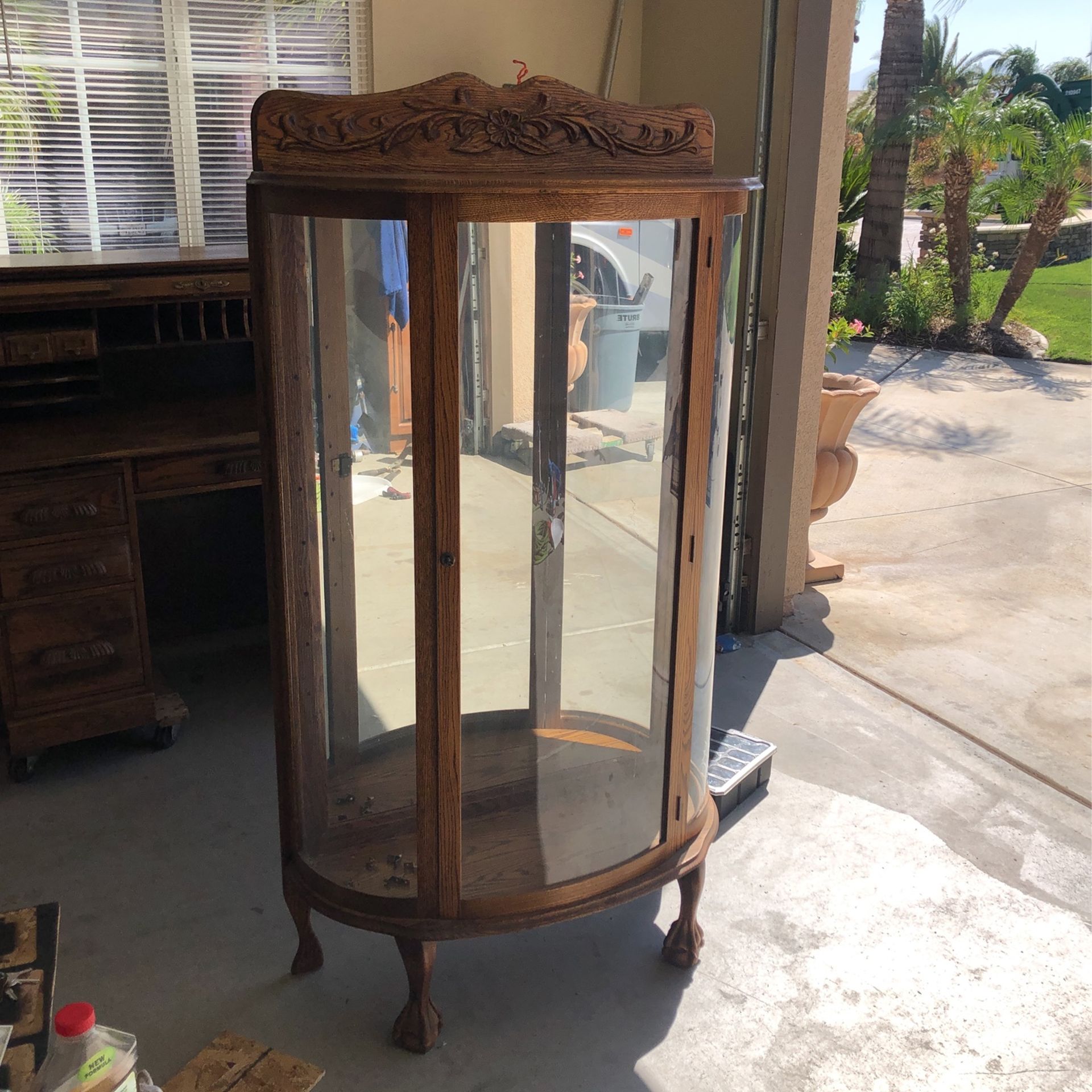 Antique curio Cabinet