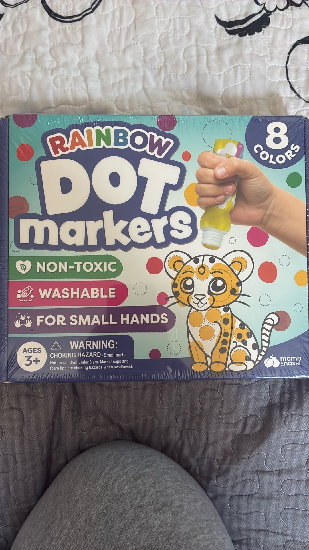 Rainbow Dot Markers , markers for toddlers