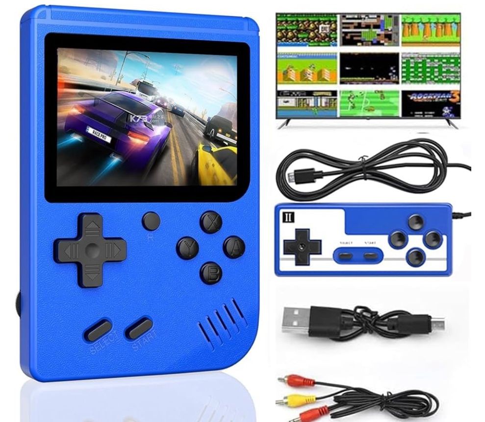 Handheld Game Console Portable Game System with Built in 400 Classic Games