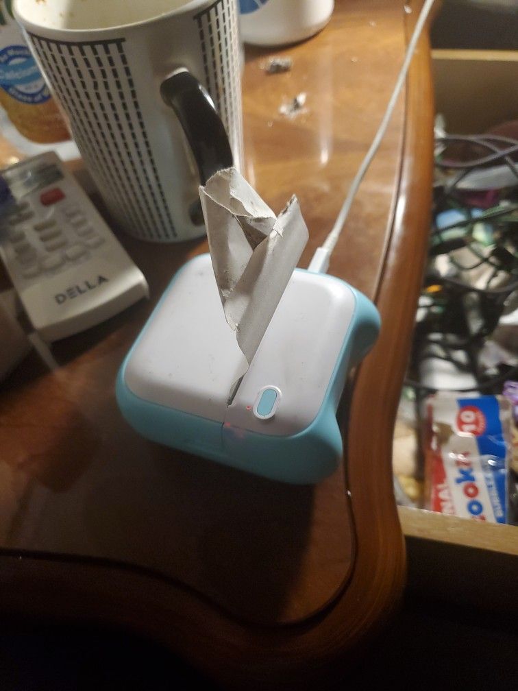 Pocket Thermal Printer Portable Mini Connect Photo Label(E)