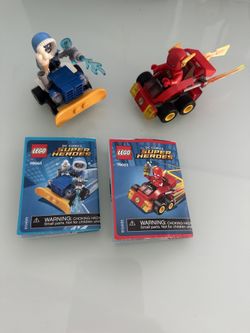 LEGO 76063 Flash vs. Captain Cold – DC Comics Mighty Micros (Complete Minifigs & Vehicles)
