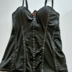 New Black bustier Corset From Spencer's 