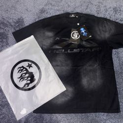 Hellstar Black Brand Logo, TAGS & BAG INCLUDED