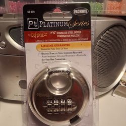 Disc Lock With Combination New