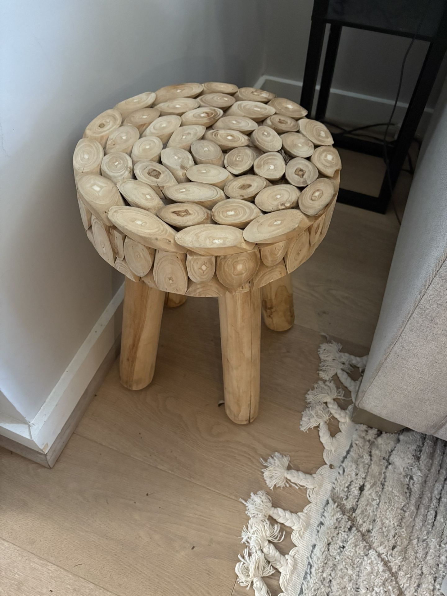 Wooden stool