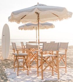 High top Table with Chairs and Umbrella!