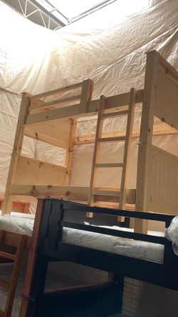 Twin Twin Bunk Bed Heavy Duty