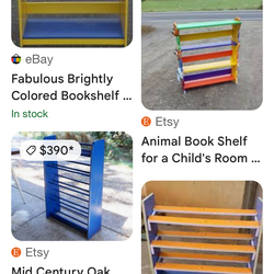 Wood   shoe organizer, Kids use like new