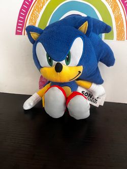 SONIC HEDGEHOG 9 INCH BLUE PLUSH