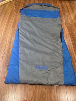 Coleman Blue & Grey Sleeping Bag