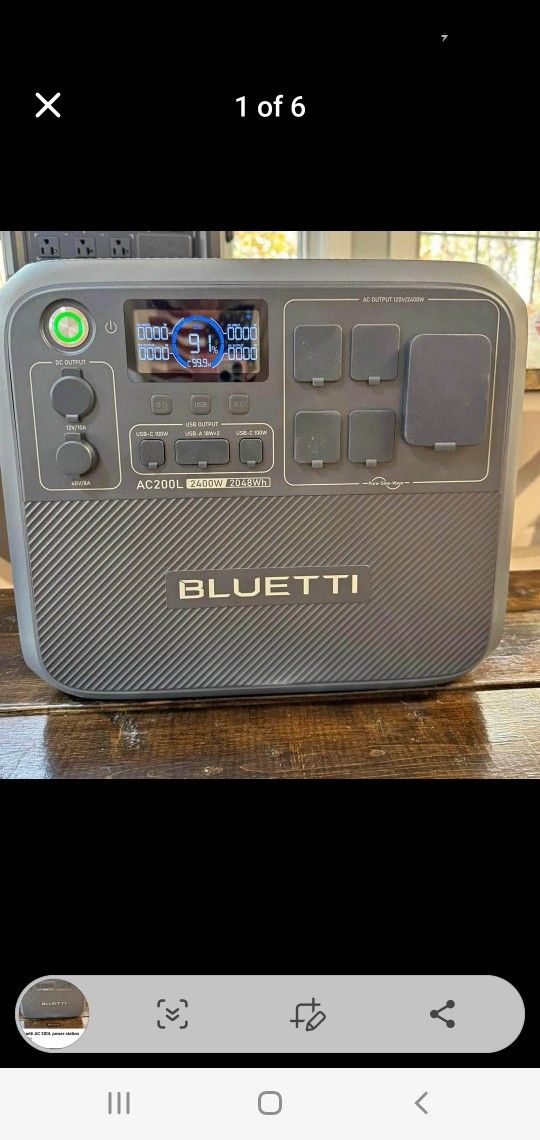 Bluetti A C 200L power-station