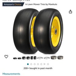 New Zero Turn Tractor Lawn Mower Tires Wheels 
